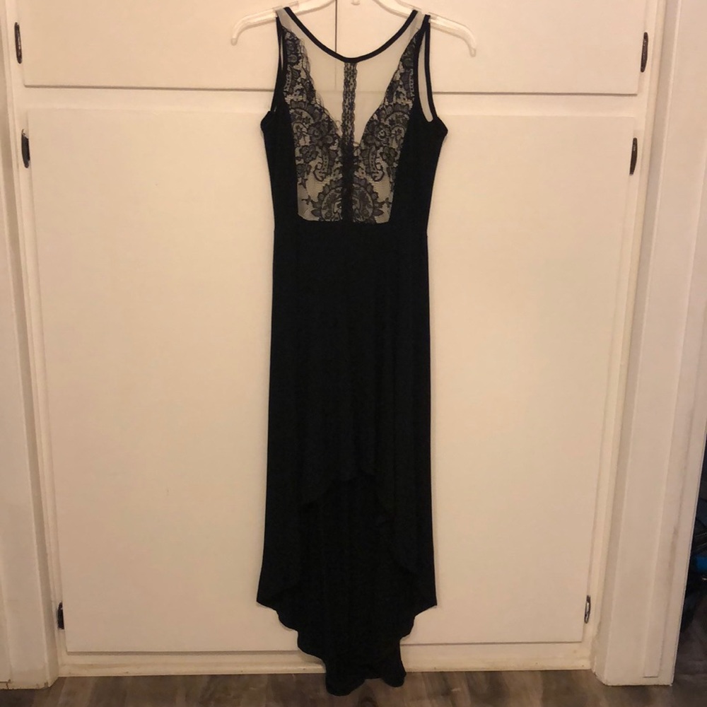 Long black dress